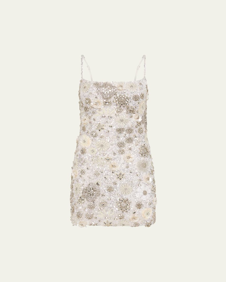 Francesca Embellished Mini Dress